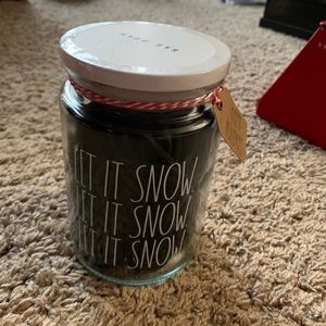 Rae Dunn let it snow x3 pony tail holder